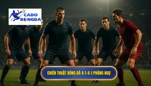 Chiến thuật bóng đá 4-1-4-1 phòng ngự