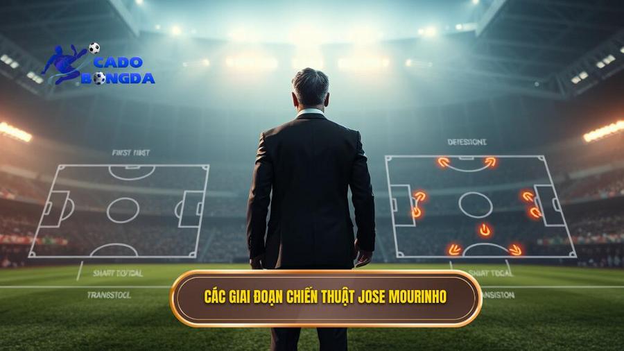 Các giai đoạn chiến thuật Jose Mourinho