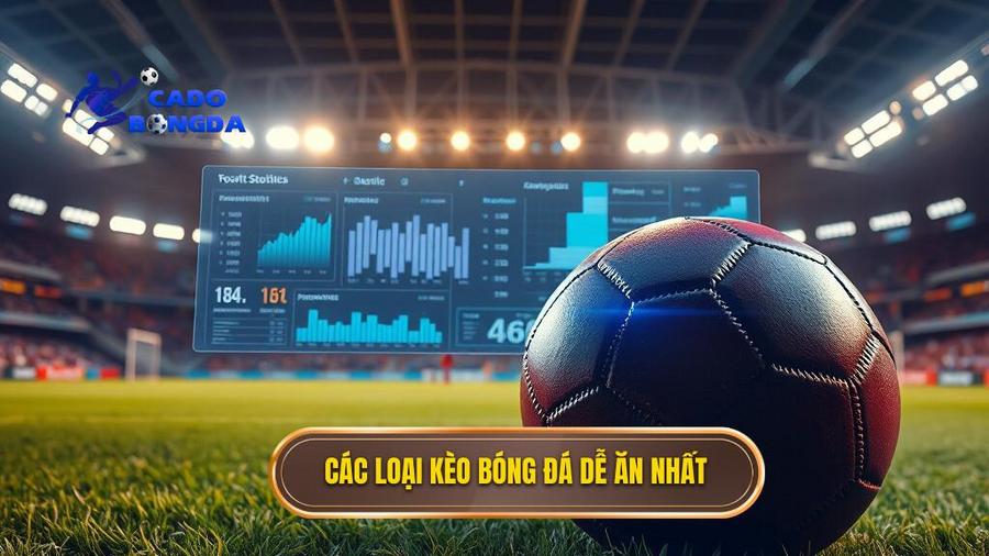 Các loại kèo bóng đá dễ ăn nhất