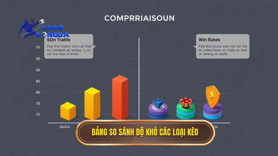 Bảng so sánh độ khó các loại kèo
