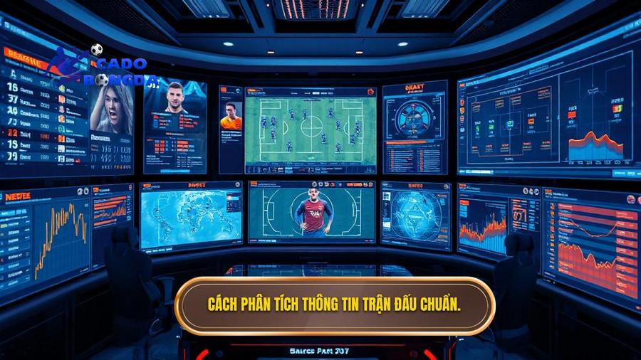 Cách phân tích thông tin trận đấu chuẩn.