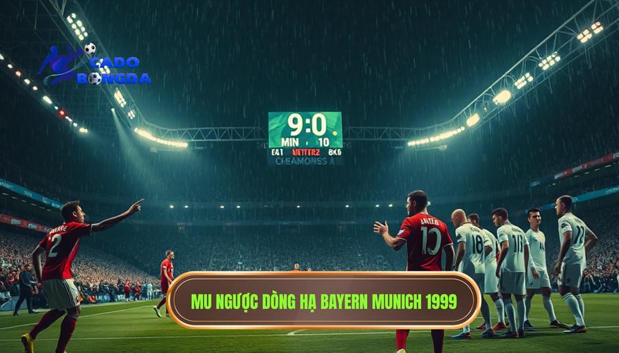 Chung kết 1999: Manchester United vs Bayern Munich – 2 phút định đoạt lịch sử